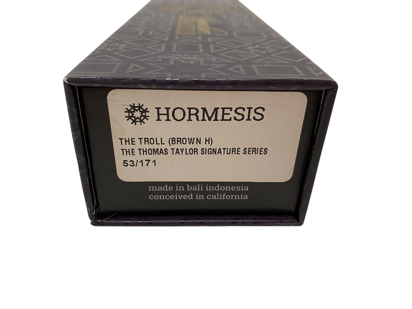 Used Hormesis Headband THE TROLL (BROWN H) THE THOMAS TAYLOR SIGNATURE SERIES 53/171 Paintball Gun from CPXBrosPaintball Buy/Sell/Trade Paintball Markers, New Paintball Guns, Paintball Hoppers, Paintball Masks, and Hormesis Headbands