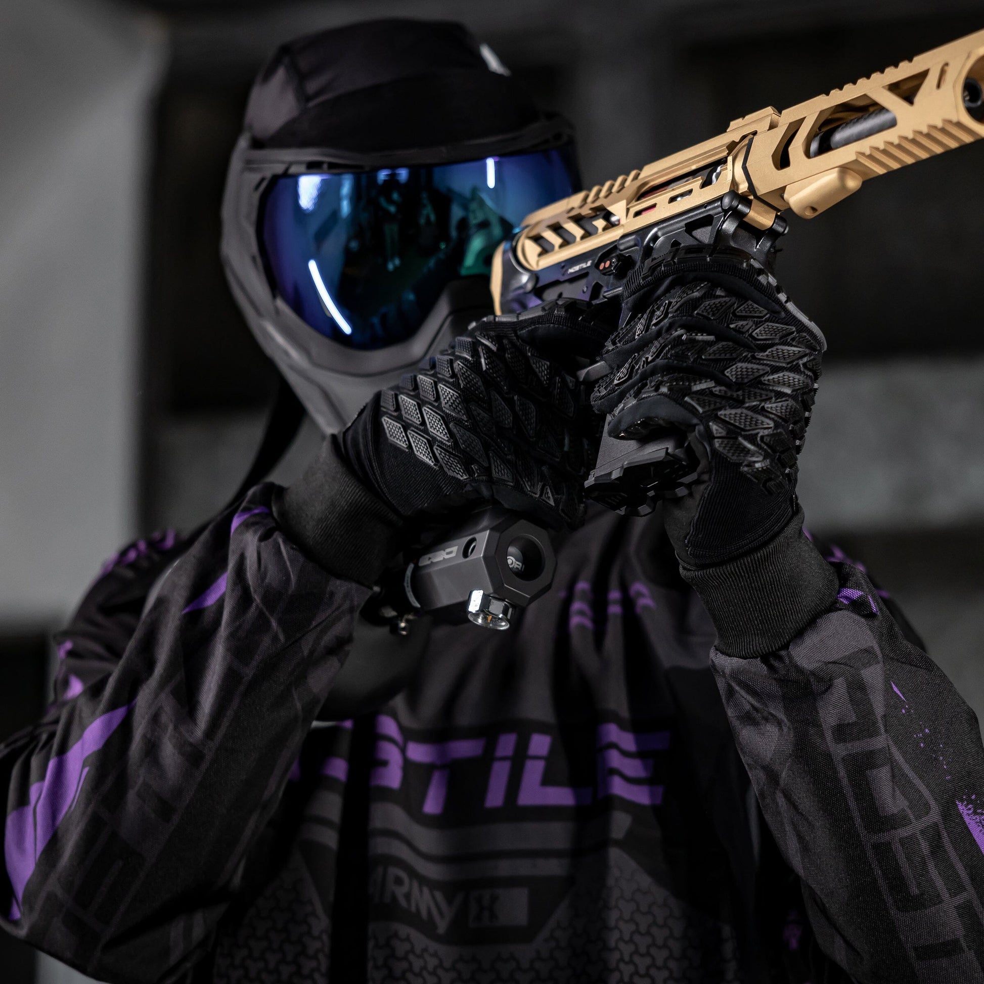 Used Hostile - Proline Jersey - Purple Paintball Gun from HK Army Clothing Buy/Sell/Trade Paintball Markers, New Paintball Guns, Paintball Hoppers, Paintball Masks, and Hormesis Headbands