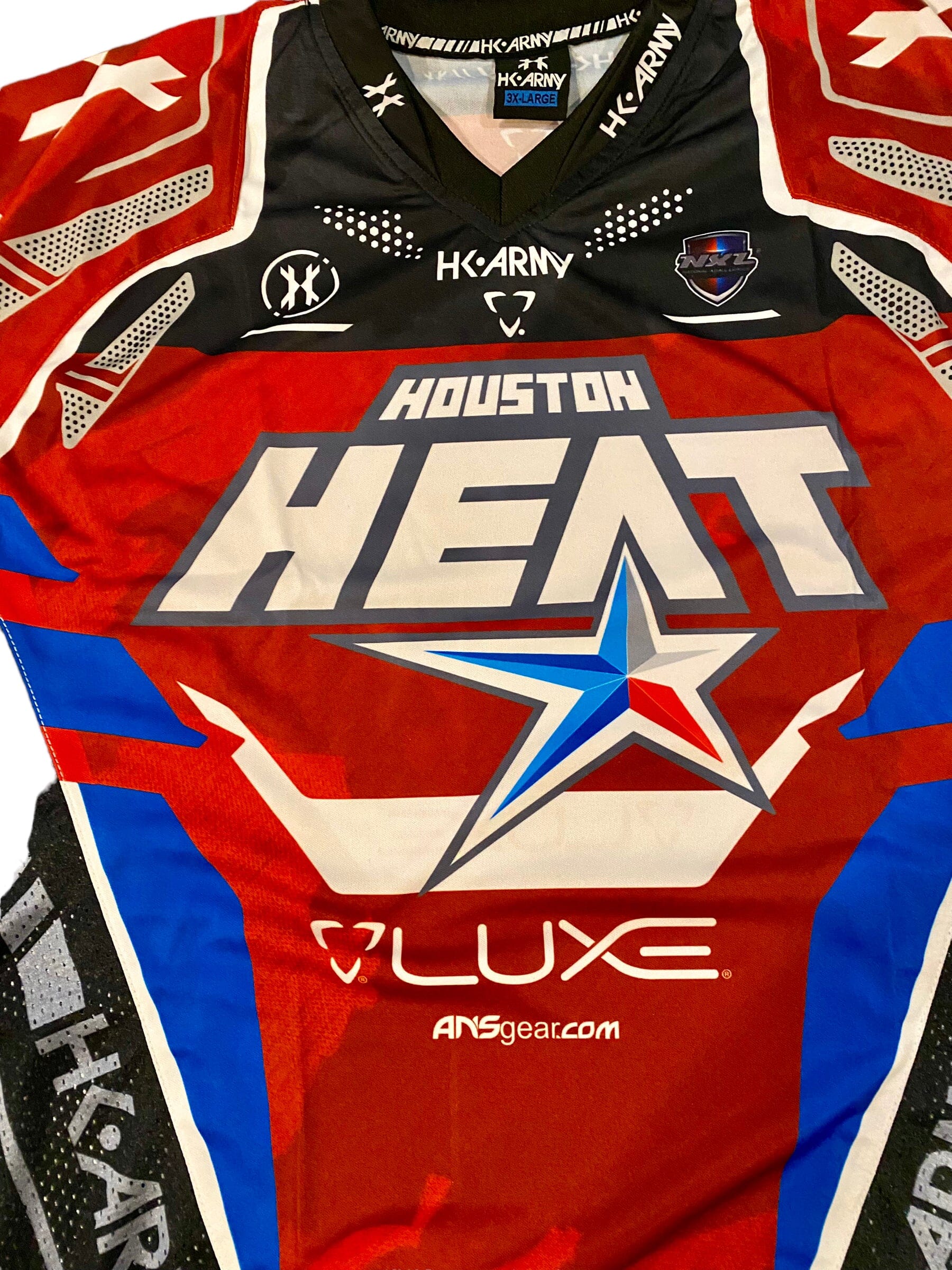 Used Houston Heat Pro Paintball Jersey size 3XL Paintball Gun from CPXBrosPaintball Buy/Sell/Trade Paintball Markers, Paintball Hoppers, Paintball Masks, and Hormesis Headbands