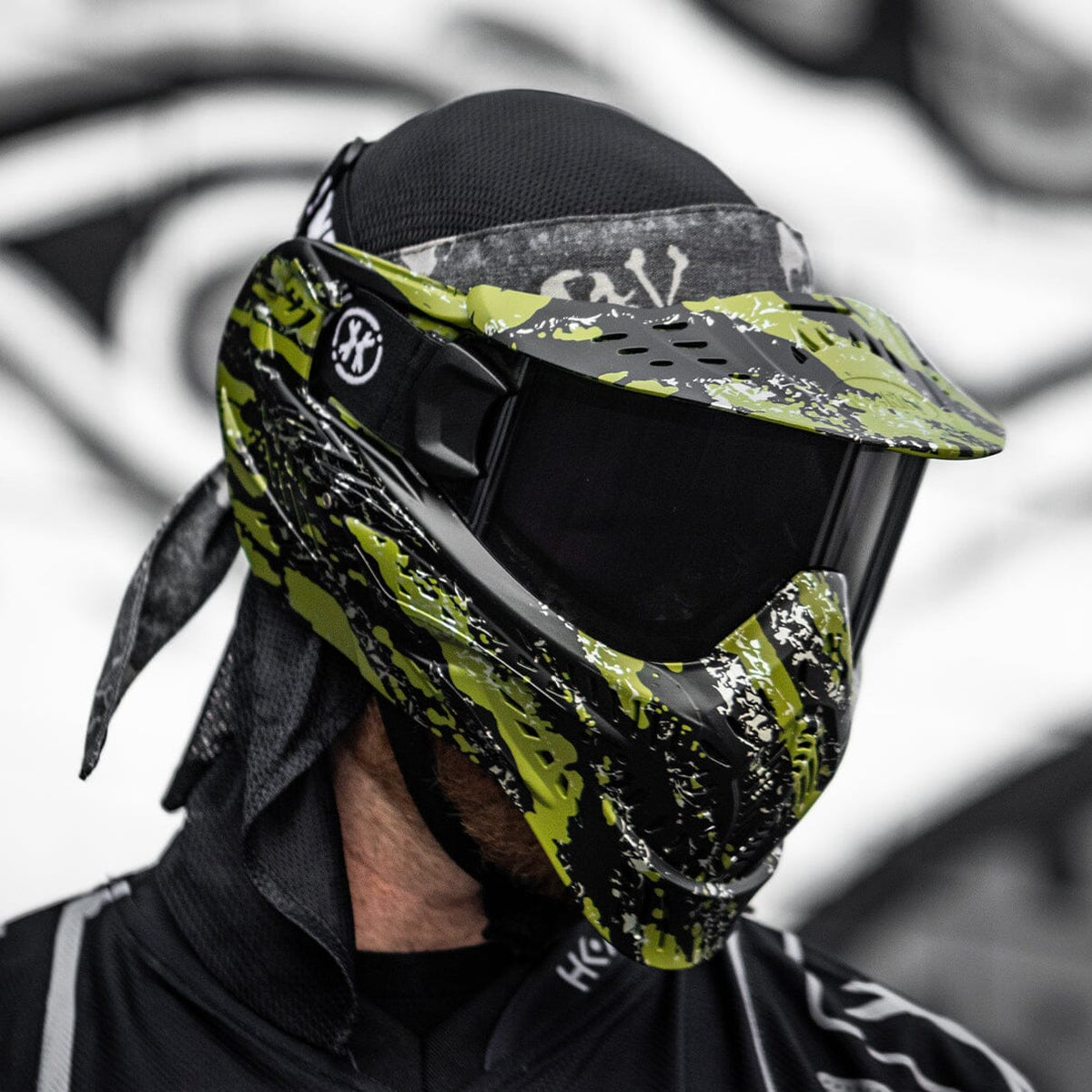 Used HSTL Goggle - Fracture Black/Olive Paintball Gun from HK Army Clothing Buy/Sell/Trade Paintball Markers, New Paintball Guns, Paintball Hoppers, Paintball Masks, and Hormesis Headbands