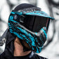 Used HSTL Goggle - Fracture Black/Turquoise Paintball Gun from HK Army Clothing Buy/Sell/Trade Paintball Markers, New Paintball Guns, Paintball Hoppers, Paintball Masks, and Hormesis Headbands
