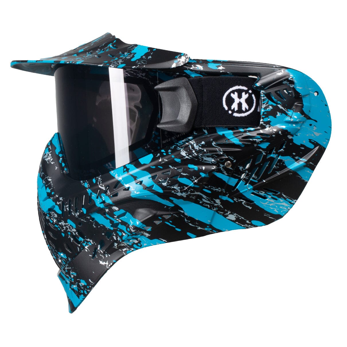 Used HSTL Goggle - Fracture Black/Turquoise Paintball Gun from HK Army Clothing Buy/Sell/Trade Paintball Markers, New Paintball Guns, Paintball Hoppers, Paintball Masks, and Hormesis Headbands