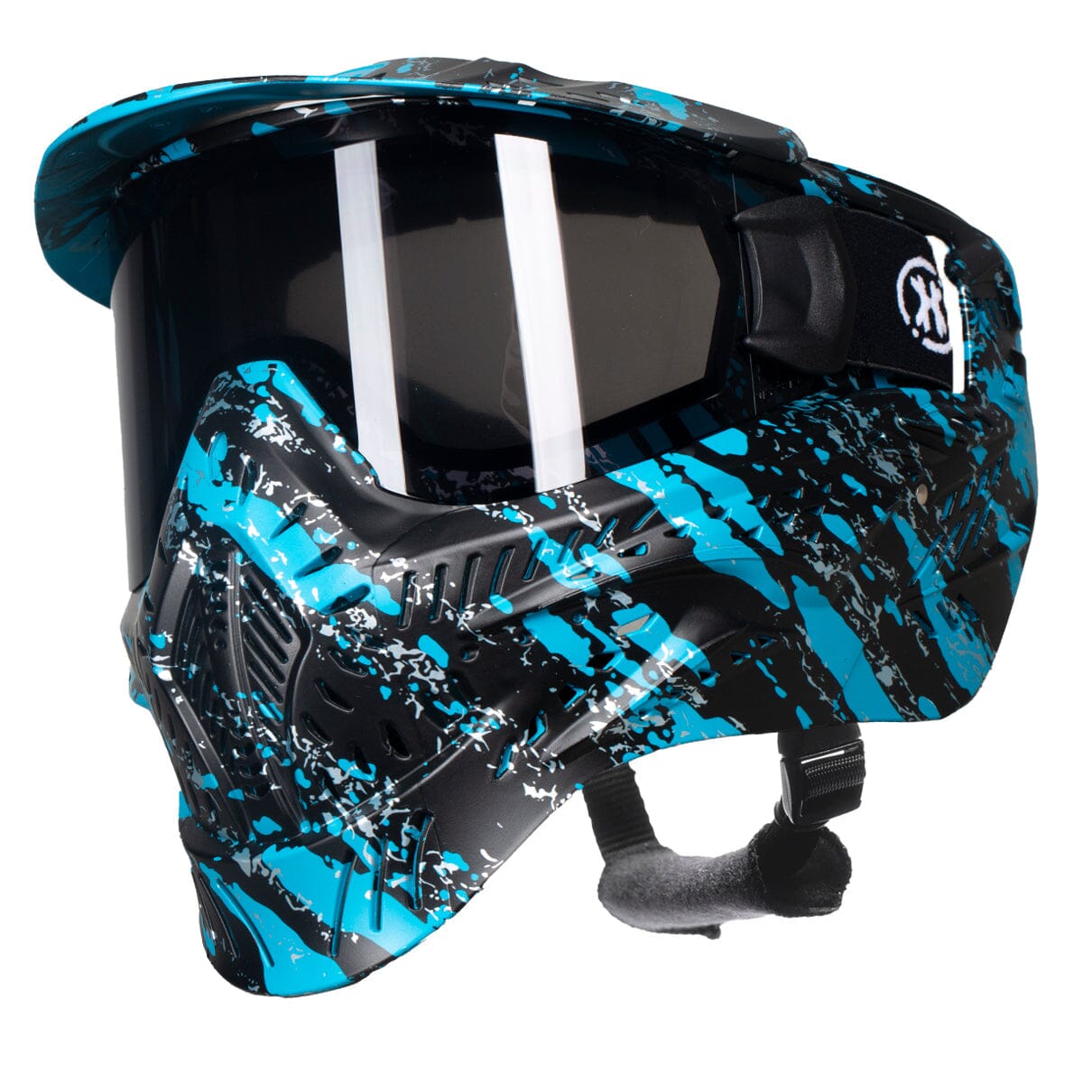 Used HSTL Goggle - Fracture Black/Turquoise Paintball Gun from HK Army Clothing Buy/Sell/Trade Paintball Markers, New Paintball Guns, Paintball Hoppers, Paintball Masks, and Hormesis Headbands