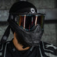 Used HSTL Skull Goggle "Death" - Black w/ Fire Lens Paintball Gun from HK Army Clothing Buy/Sell/Trade Paintball Markers, New Paintball Guns, Paintball Hoppers, Paintball Masks, and Hormesis Headbands