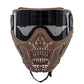Used HSTL Skull Goggle "Grave Digger" - Tan w/ Smoke Lens Paintball Gun from HK Army Clothing Buy/Sell/Trade Paintball Markers, New Paintball Guns, Paintball Hoppers, Paintball Masks, and Hormesis Headbands