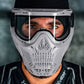 Used HSTL Skull Goggle - Grey w/ Clear Lens Paintball Gun from HK Army Clothing Buy/Sell/Trade Paintball Markers, New Paintball Guns, Paintball Hoppers, Paintball Masks, and Hormesis Headbands