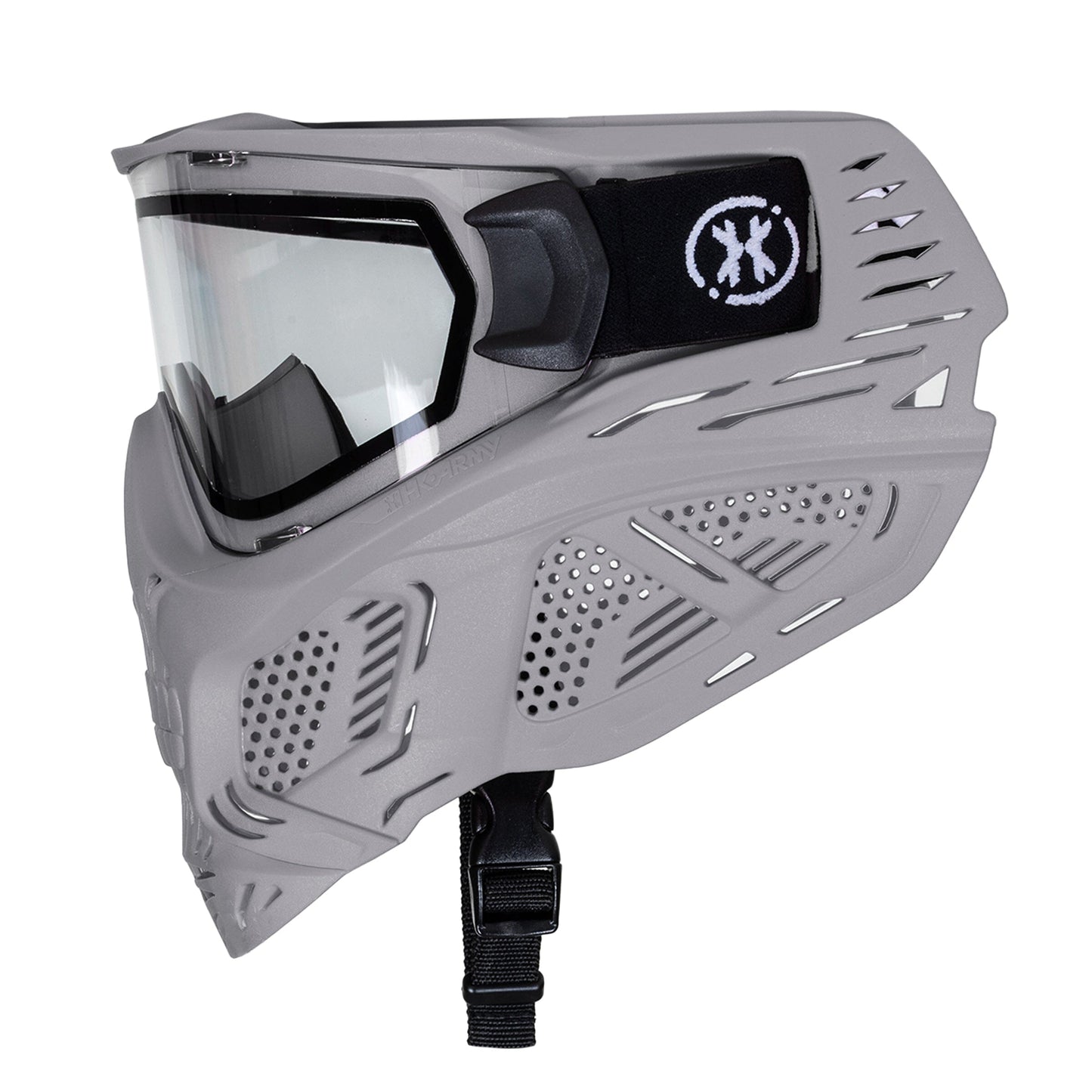 Used HSTL Skull Goggle - Grey w/ Clear Lens Paintball Gun from HK Army Clothing Buy/Sell/Trade Paintball Markers, New Paintball Guns, Paintball Hoppers, Paintball Masks, and Hormesis Headbands