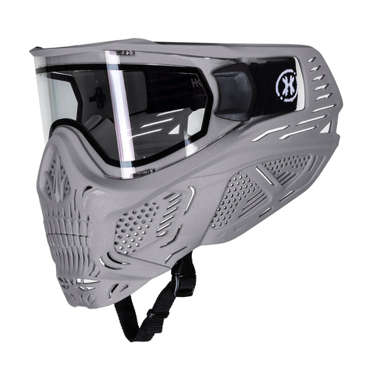Used HSTL Skull Goggle - Grey w/ Clear Lens Paintball Gun from HK Army Clothing Buy/Sell/Trade Paintball Markers, New Paintball Guns, Paintball Hoppers, Paintball Masks, and Hormesis Headbands