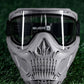 Used HSTL Skull Goggle - Grey w/ Clear Lens Paintball Gun from HK Army Clothing Buy/Sell/Trade Paintball Markers, New Paintball Guns, Paintball Hoppers, Paintball Masks, and Hormesis Headbands