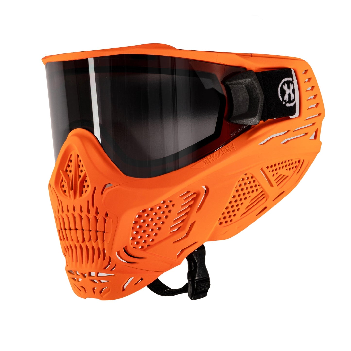 Used HSTL Skull Goggle Neon Orange w/ Smoke Lens Paintball Gun from HK Army Clothing Buy/Sell/Trade Paintball Markers, New Paintball Guns, Paintball Hoppers, Paintball Masks, and Hormesis Headbands