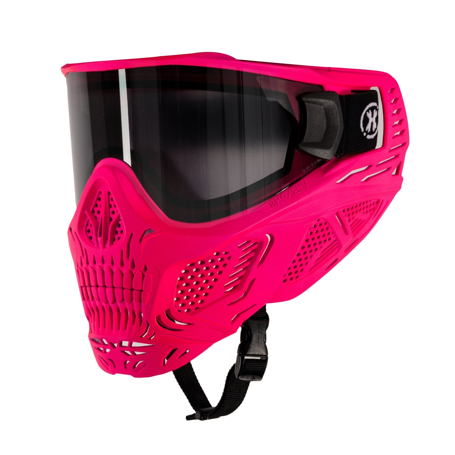 Used HSTL Skull Goggle Neon Pink w/ Smoke Lens Paintball Gun from HK Army Clothing Buy/Sell/Trade Paintball Markers, New Paintball Guns, Paintball Hoppers, Paintball Masks, and Hormesis Headbands