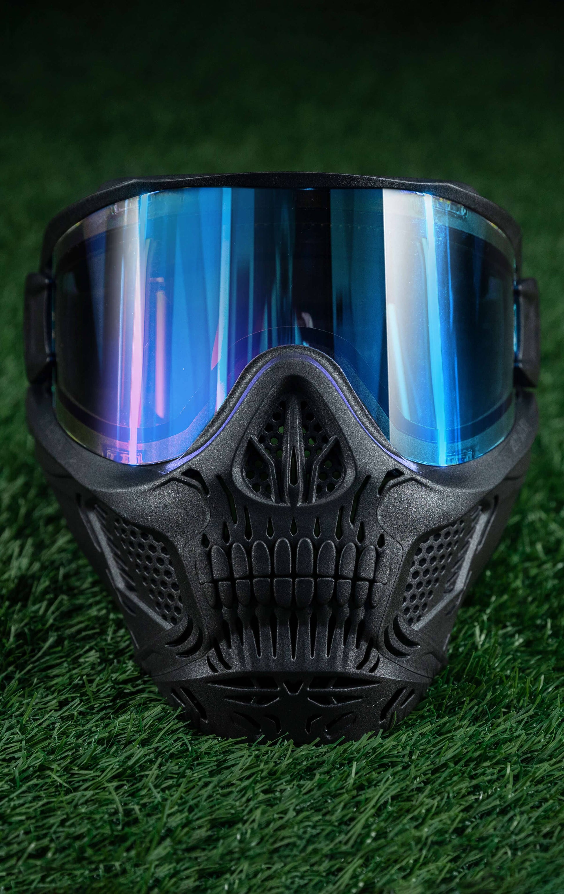 Used HSTL Skull Goggle "Reaper" - Black w/ Ice Lens Paintball Gun from HK Army Clothing Buy/Sell/Trade Paintball Markers, New Paintball Guns, Paintball Hoppers, Paintball Masks, and Hormesis Headbands