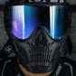 Used HSTL Skull Goggle "Reaper" - Black w/ Ice Lens Paintball Gun from HK Army Clothing Buy/Sell/Trade Paintball Markers, New Paintball Guns, Paintball Hoppers, Paintball Masks, and Hormesis Headbands