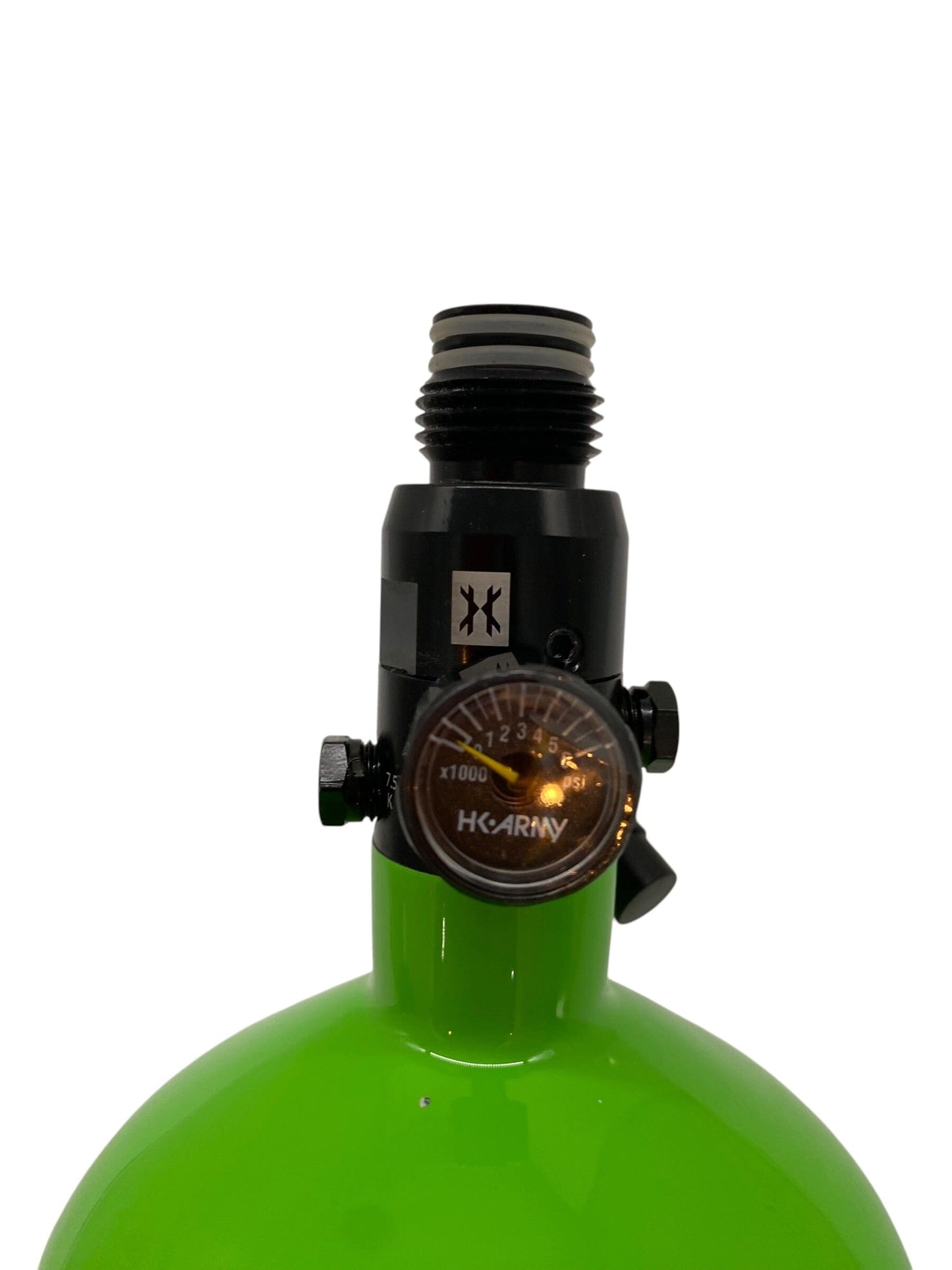 Used HSTL® - Carbon Fiber Tank - Standard Reg - 68ci / 4500psi - Neon Green/Black Paintball Gun from CPXBrosPaintball Buy/Sell/Trade Paintball Markers, New Paintball Guns, Paintball Hoppers, Paintball Masks, and Hormesis Headbands