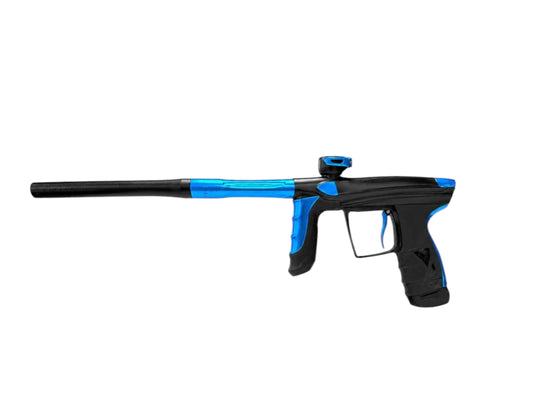 Used IN STOCK NEW DLX LUXE AIRE -Dust Black/Dust Blue Paintball Gun from CPXBrosPaintball Buy/Sell/Trade Paintball Markers, New Paintball Guns, Paintball Hoppers, Paintball Masks, and Hormesis Headbands