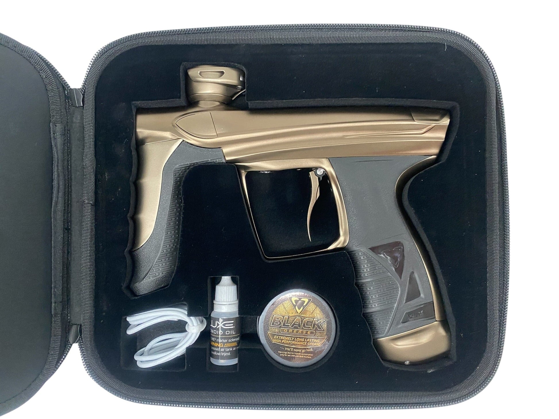 Used IN STOCK NEW DLX LUXE AIRE -Dust Copper Paintball Gun Paintball Gun from CPXBrosPaintball Buy/Sell/Trade Paintball Markers, New Paintball Guns, Paintball Hoppers, Paintball Masks, and Hormesis Headbands