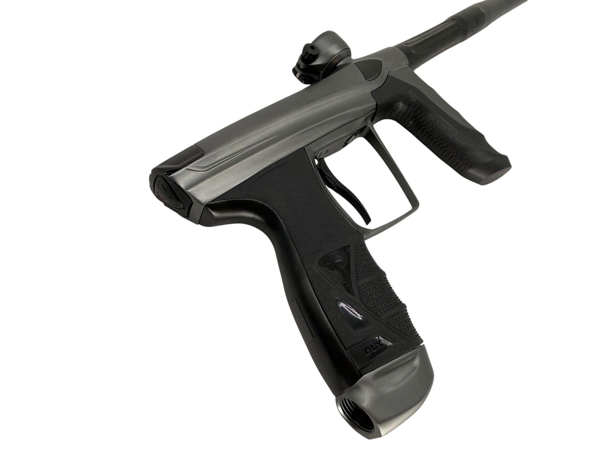Used IN STOCK NEW DLX LUXE AIRE -Grey Black Dust Paintball Gun from CPXBrosPaintball Buy/Sell/Trade Paintball Markers, New Paintball Guns, Paintball Hoppers, Paintball Masks, and Hormesis Headbands