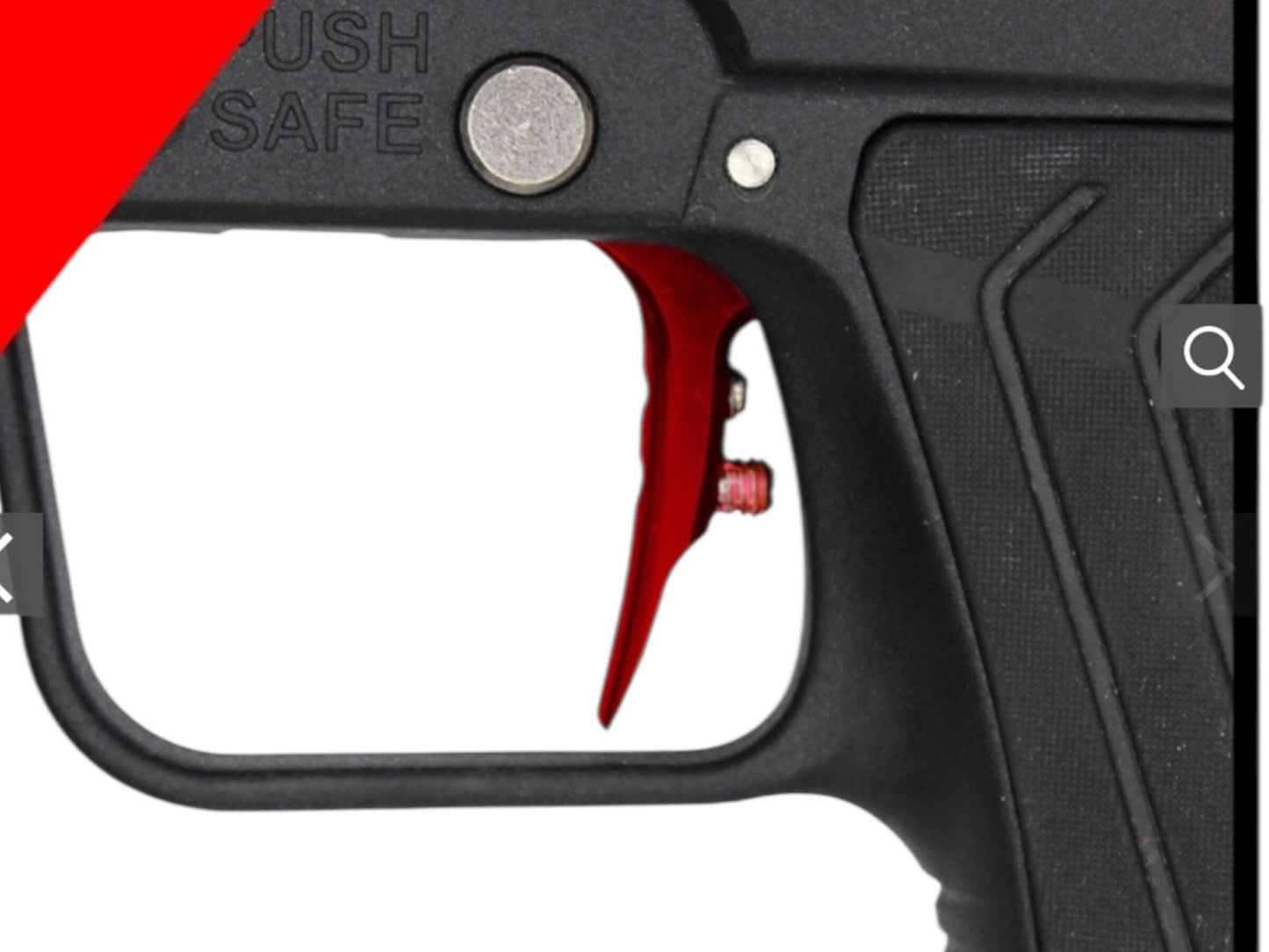 Used Inception Design M170R FANG TRIGGER - (Pick Black or Red) Paintball Gun from CPXBrosPaintball Buy/Sell/Trade Paintball Markers, New Paintball Guns, Paintball Hoppers, Paintball Masks, and Hormesis Headbands