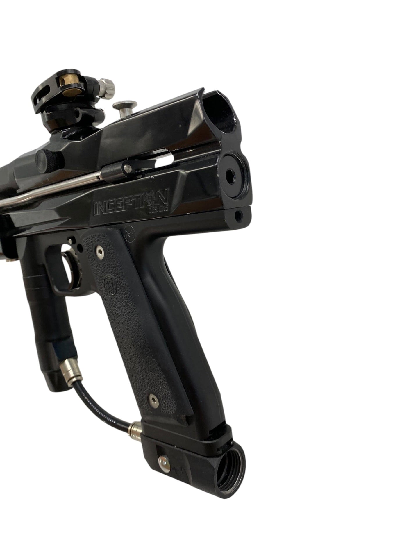 Used Inception Designs Bobtail Autococker Paintball Gun from CPXBrosPaintball Buy/Sell/Trade Paintball Markers, New Paintball Guns, Paintball Hoppers, Paintball Masks, and Hormesis Headbands
