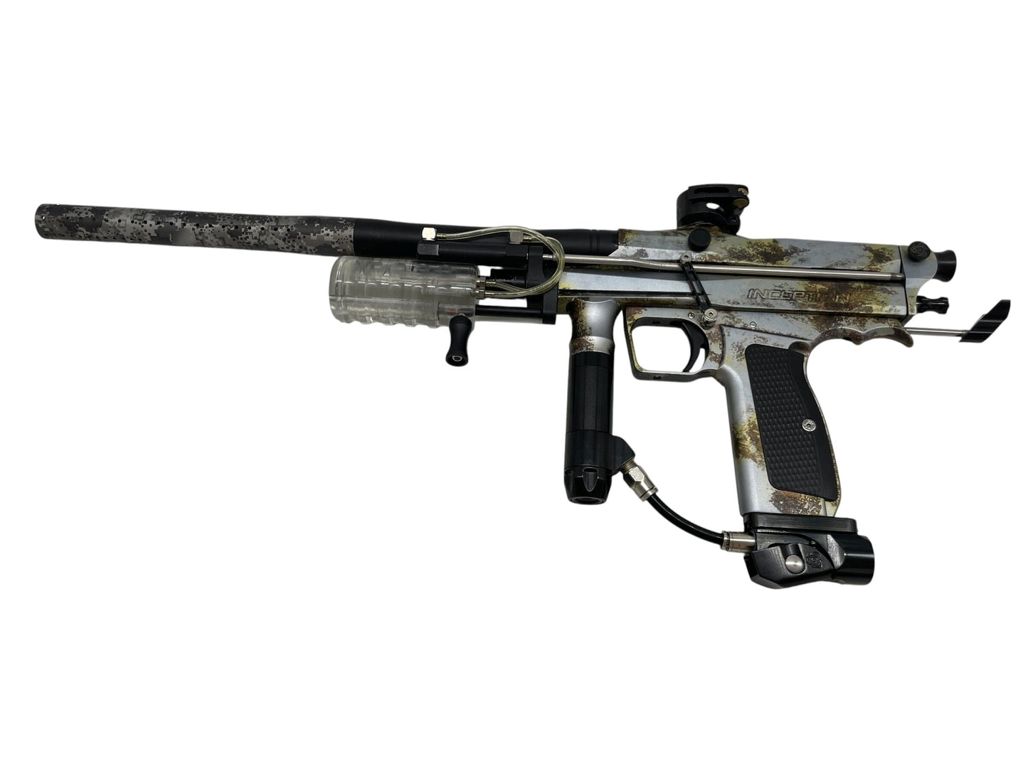 Used Inception Designs Pump Custom Ano Paintball Gun *PLEASE READ* Paintball Gun from CPXBrosPaintball Buy/Sell/Trade Paintball Markers, New Paintball Guns, Paintball Hoppers, Paintball Masks, and Hormesis Headbands