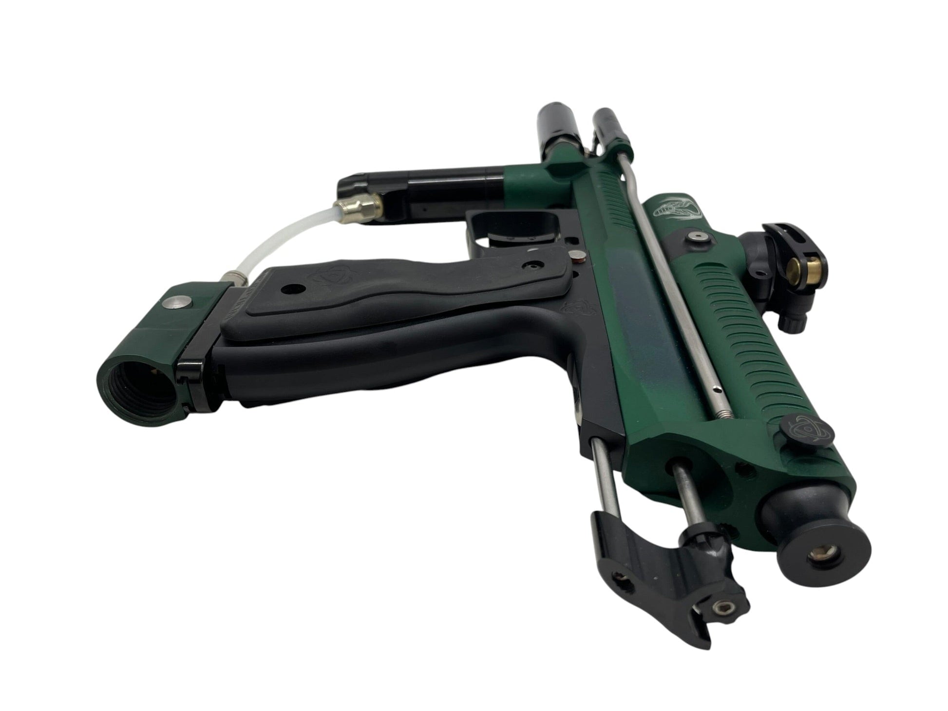 Used Inception Designs Retro Predator Full Body Autococker Paintball Gun - Green/Black Paintball Gun from CPXBrosPaintball Buy/Sell/Trade Paintball Markers, New Paintball Guns, Paintball Hoppers, Paintball Masks, and Hormesis Headbands