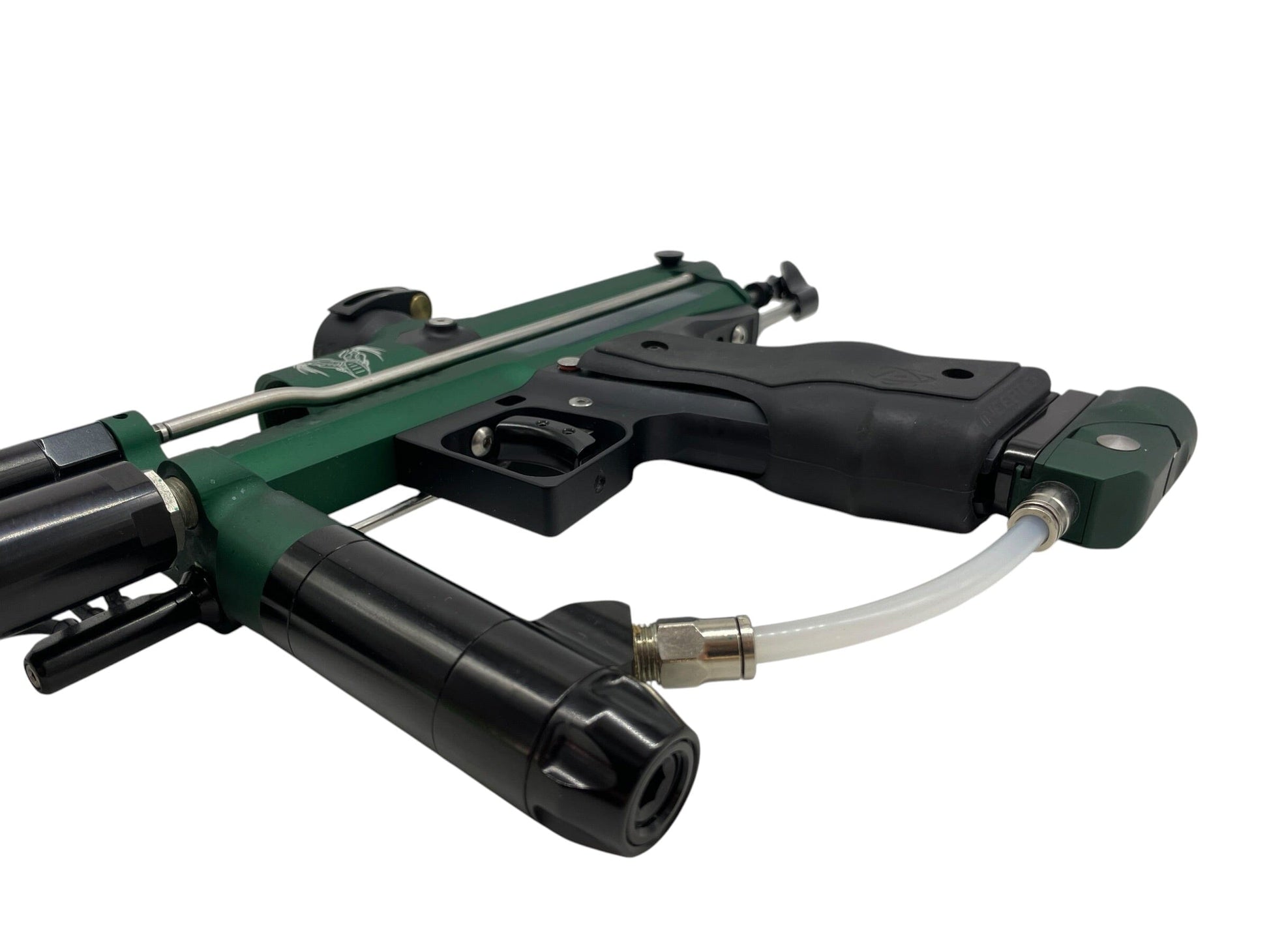 Used Inception Designs Retro Predator Full Body Autococker Paintball Gun - Green/Black Paintball Gun from CPXBrosPaintball Buy/Sell/Trade Paintball Markers, New Paintball Guns, Paintball Hoppers, Paintball Masks, and Hormesis Headbands