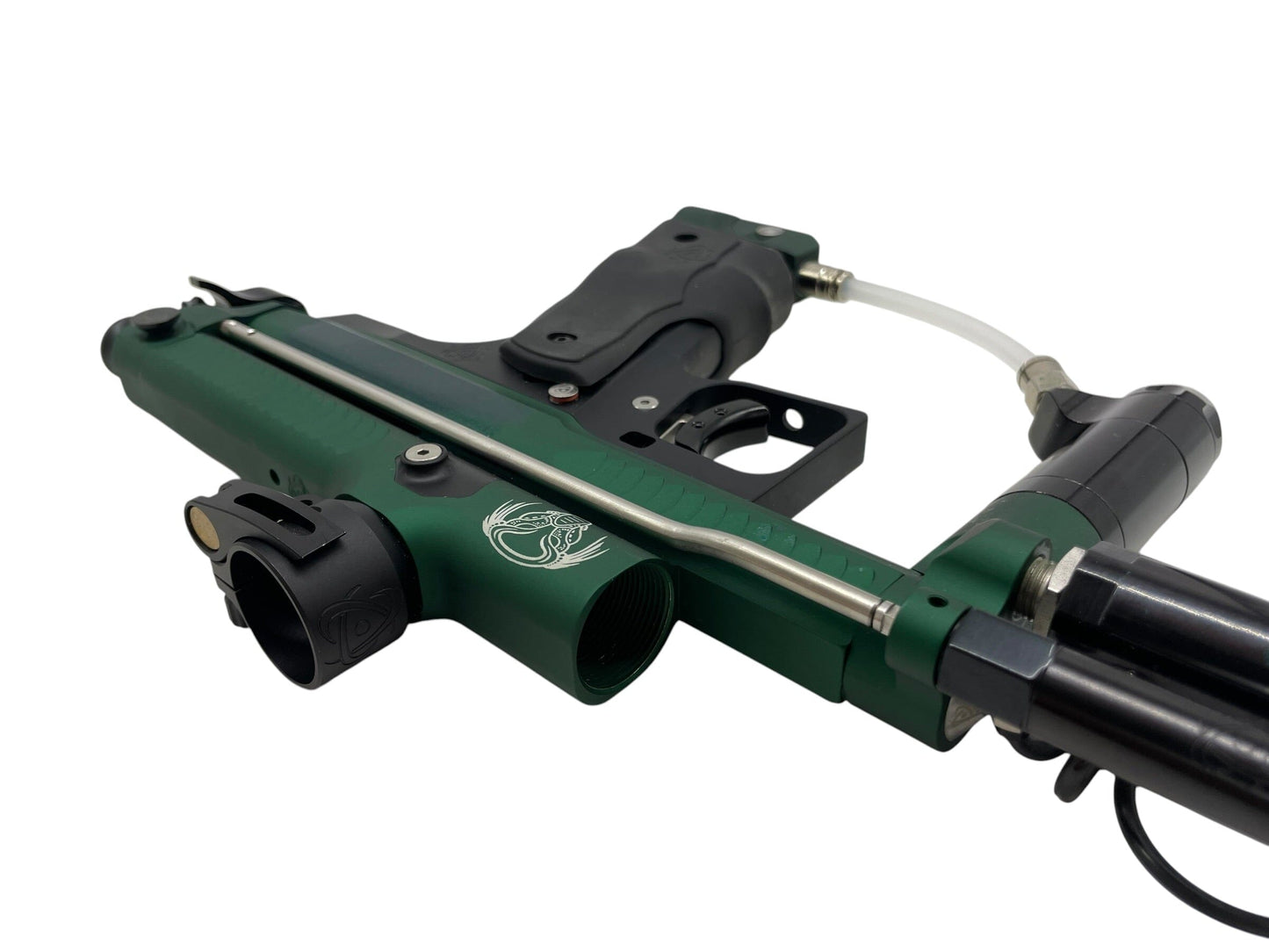 Used Inception Designs Retro Predator Full Body Autococker Paintball Gun - Green/Black Paintball Gun from CPXBrosPaintball Buy/Sell/Trade Paintball Markers, New Paintball Guns, Paintball Hoppers, Paintball Masks, and Hormesis Headbands