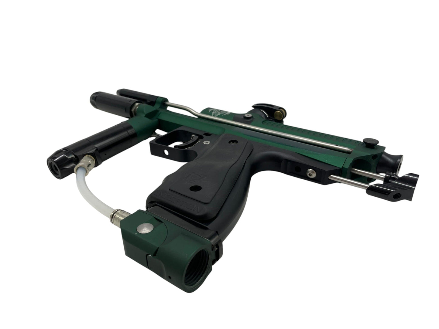 Used Inception Designs Retro Predator Full Body Autococker Paintball Gun - Green/Black Paintball Gun from CPXBrosPaintball Buy/Sell/Trade Paintball Markers, New Paintball Guns, Paintball Hoppers, Paintball Masks, and Hormesis Headbands