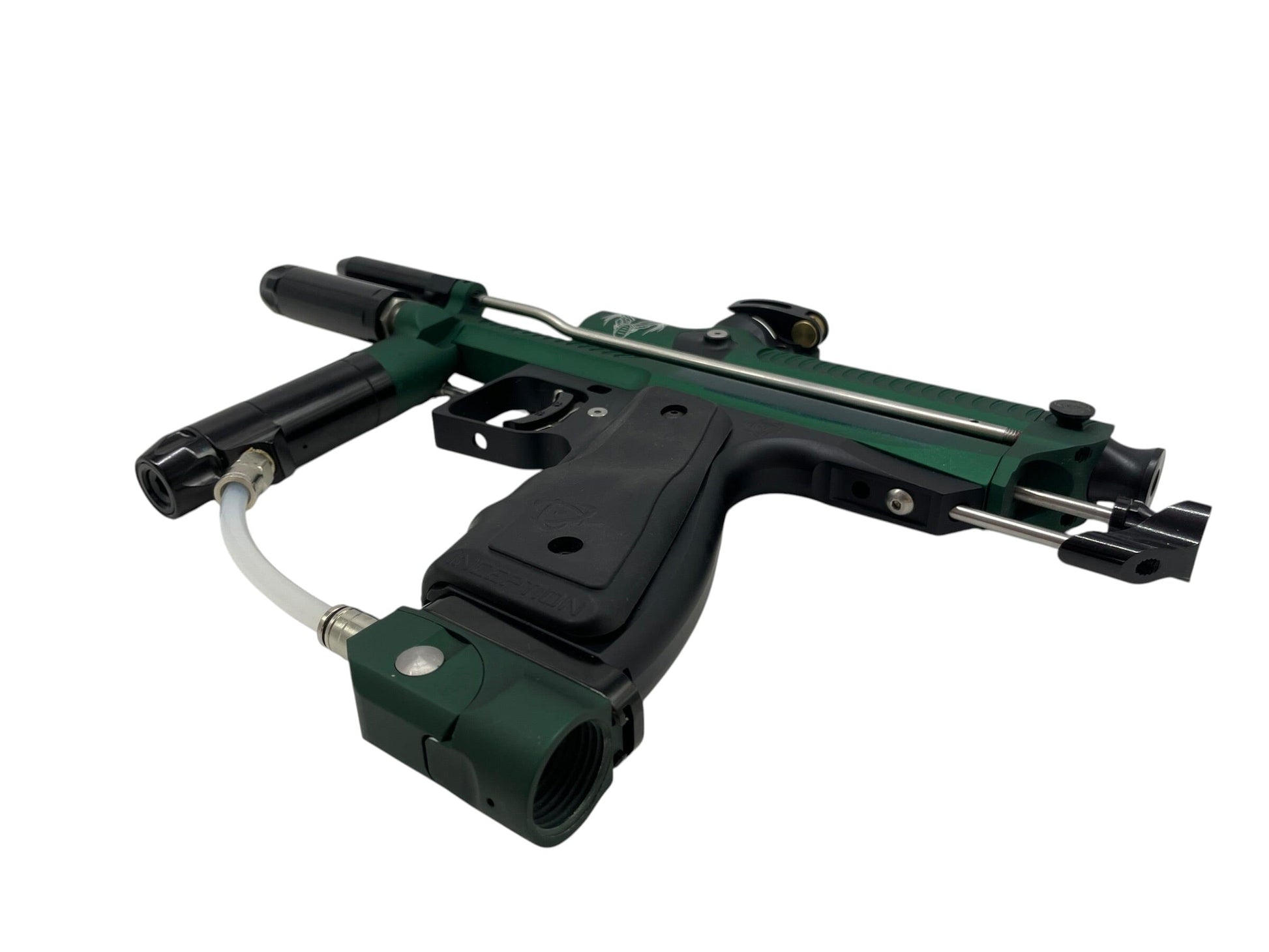 Used Inception Designs Retro Predator Full Body Autococker Paintball Gun - Green/Black Paintball Gun from CPXBrosPaintball Buy/Sell/Trade Paintball Markers, New Paintball Guns, Paintball Hoppers, Paintball Masks, and Hormesis Headbands