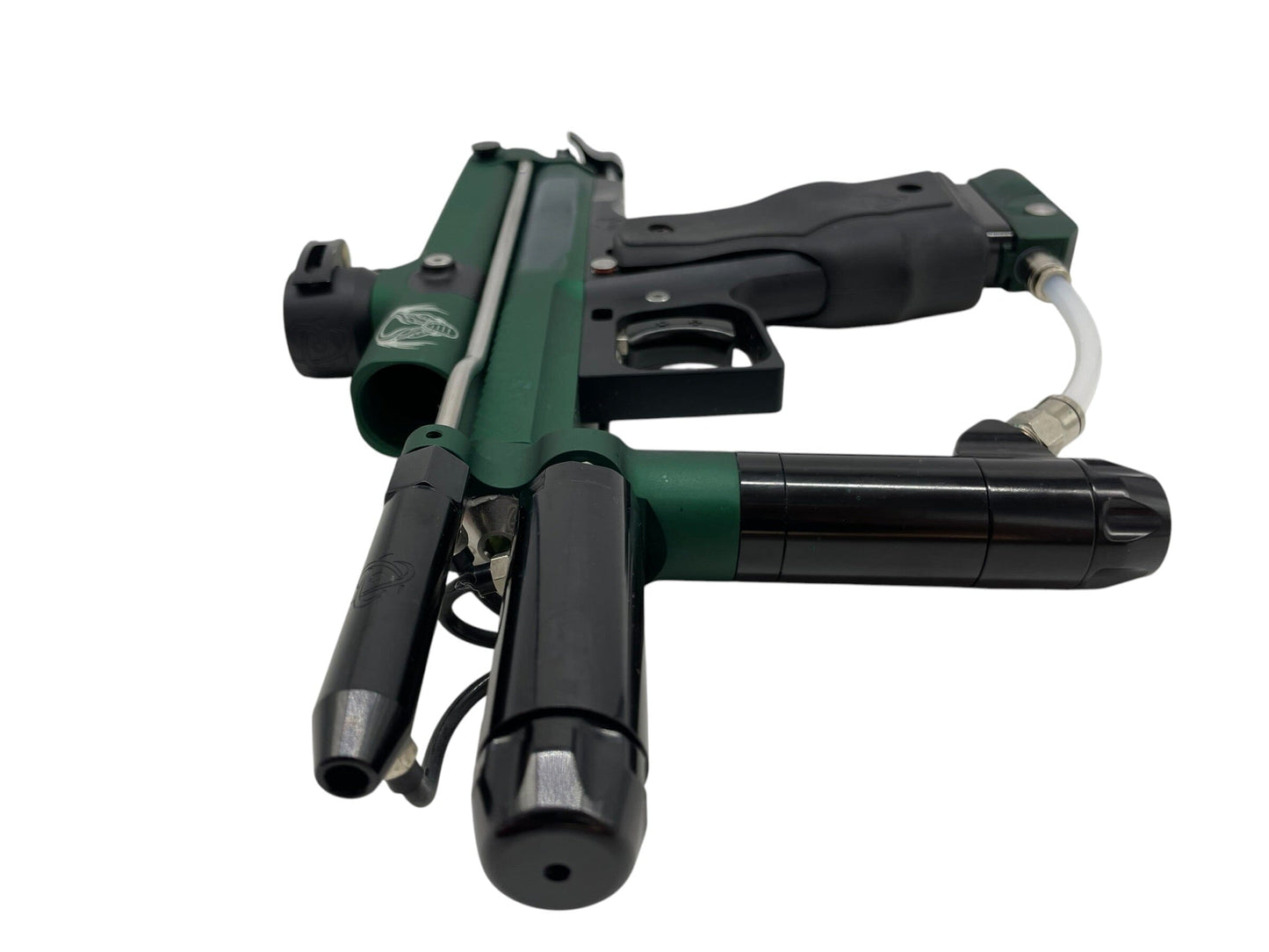 Used Inception Designs Retro Predator Full Body Autococker Paintball Gun - Green/Black Paintball Gun from CPXBrosPaintball Buy/Sell/Trade Paintball Markers, New Paintball Guns, Paintball Hoppers, Paintball Masks, and Hormesis Headbands