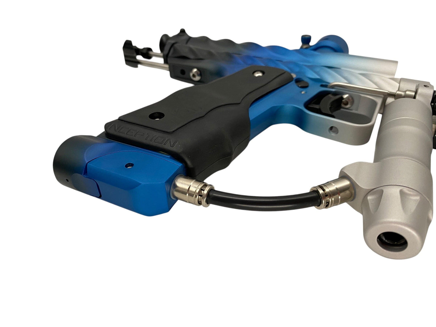 Used Inception Designs Ripper Auto Cocker Custom Fade Paintball Gun Paintball Gun from CPXBrosPaintball Buy/Sell/Trade Paintball Markers, New Paintball Guns, Paintball Hoppers, Paintball Masks, and Hormesis Headbands