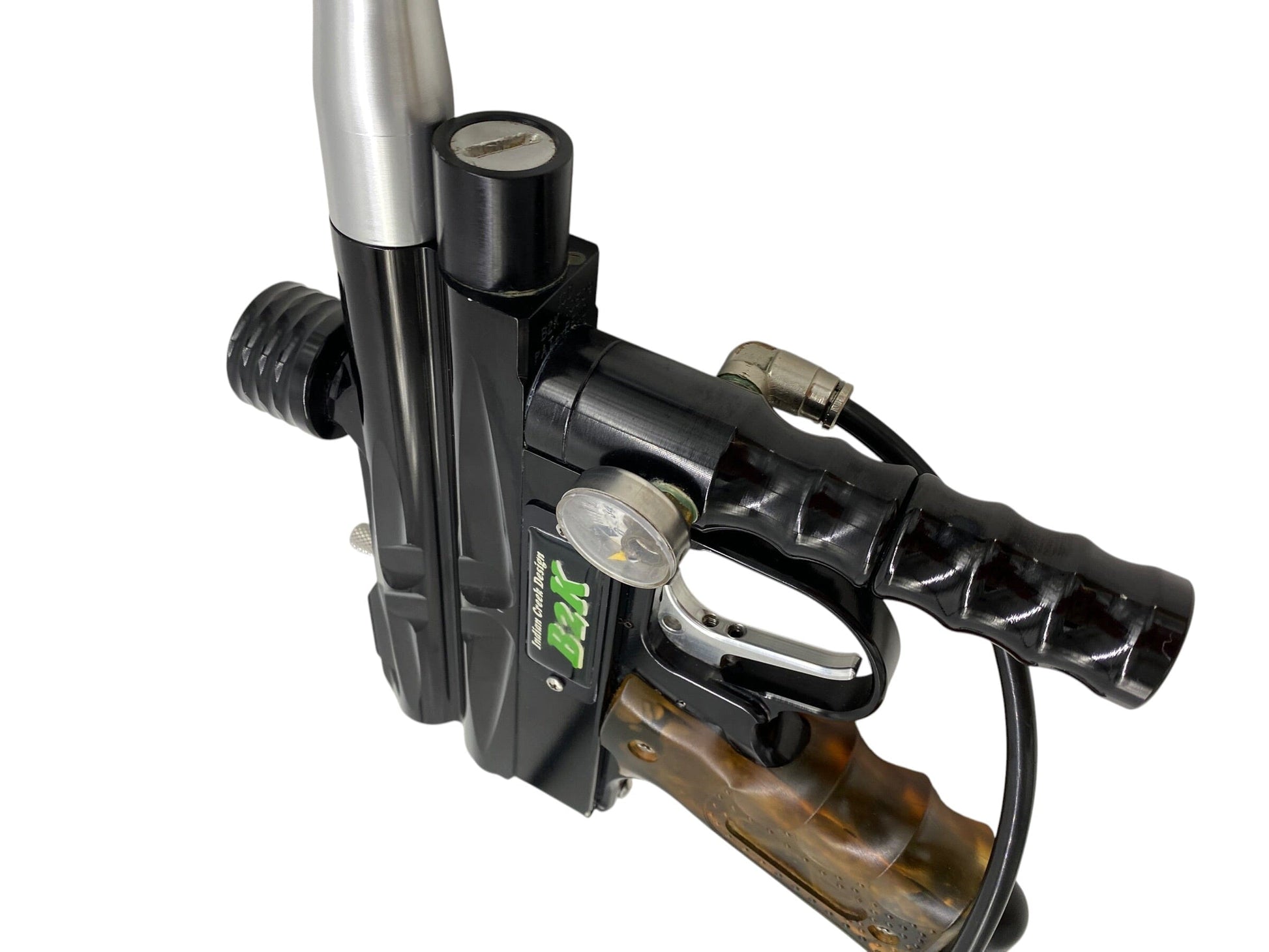 Used Indian Creek Design B2k Black Paintball Gun Paintball Gun from CPXBrosPaintball Buy/Sell/Trade Paintball Markers, New Paintball Guns, Paintball Hoppers, Paintball Masks, and Hormesis Headbands