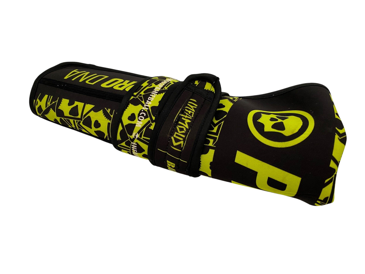 Used Infamous Barrel Sleeve Volt Skull Paintball Gun from CPXBrosPaintball Buy/Sell/Trade Paintball Markers, New Paintball Guns, Paintball Hoppers, Paintball Masks, and Hormesis Headbands