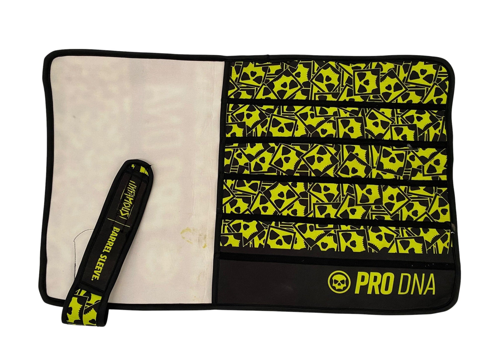Used Infamous Barrel Sleeve Volt Skull Paintball Gun from CPXBrosPaintball Buy/Sell/Trade Paintball Markers, New Paintball Guns, Paintball Hoppers, Paintball Masks, and Hormesis Headbands