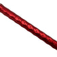 CPXBrosPaintballHere red aluminum paintball barrel with faceted design and porting holes for accuracy and performance.