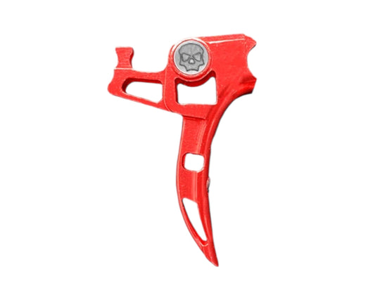 Used INFAMOUS EMEK MURDER MACHINE TRIGGER GEN 3 - RED Paintball Gun from CPXBrosPaintball Buy/Sell/Trade Paintball Markers, New Paintball Guns, Paintball Hoppers, Paintball Masks, and Hormesis Headbands
