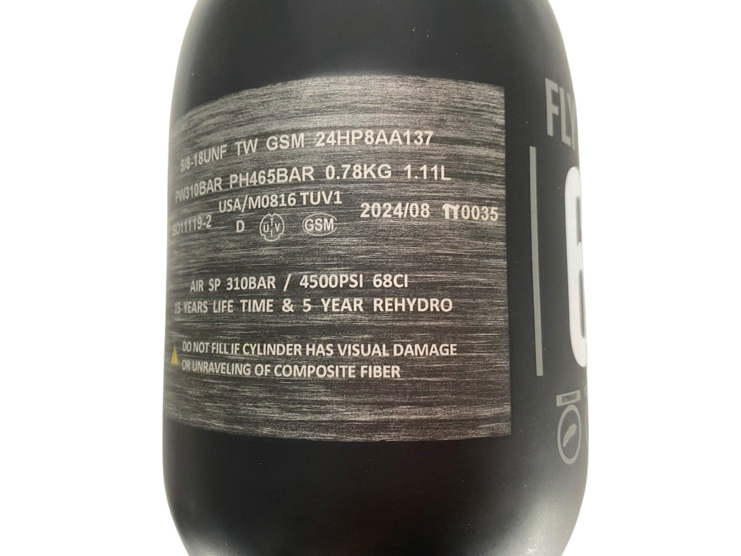 Used Infamous FLYWEIGHT 68/4500 Paintball Tank Paintball Gun from CPXBrosPaintball Buy/Sell/Trade Paintball Markers, New Paintball Guns, Paintball Hoppers, Paintball Masks, and Hormesis Headbands