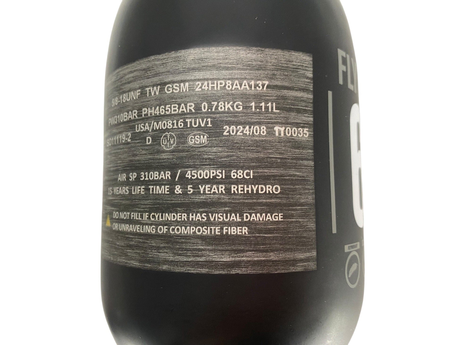 Used Infamous FLYWEIGHT 68/4500 Paintball Tank Paintball Gun from CPXBrosPaintball Buy/Sell/Trade Paintball Markers, New Paintball Guns, Paintball Hoppers, Paintball Masks, and Hormesis Headbands