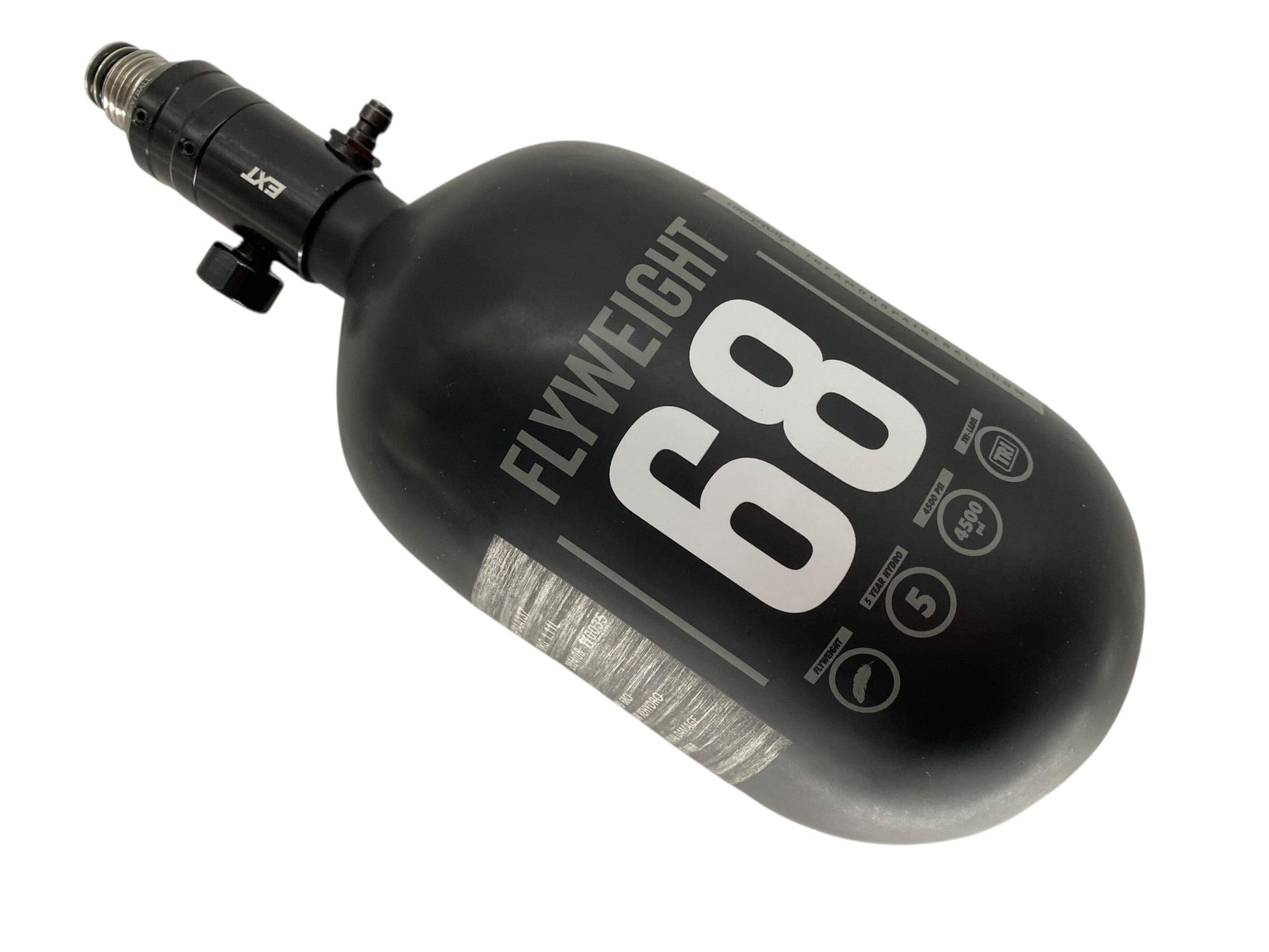 Used Infamous FLYWEIGHT 68/4500 Paintball Tank Paintball Gun from CPXBrosPaintball Buy/Sell/Trade Paintball Markers, New Paintball Guns, Paintball Hoppers, Paintball Masks, and Hormesis Headbands