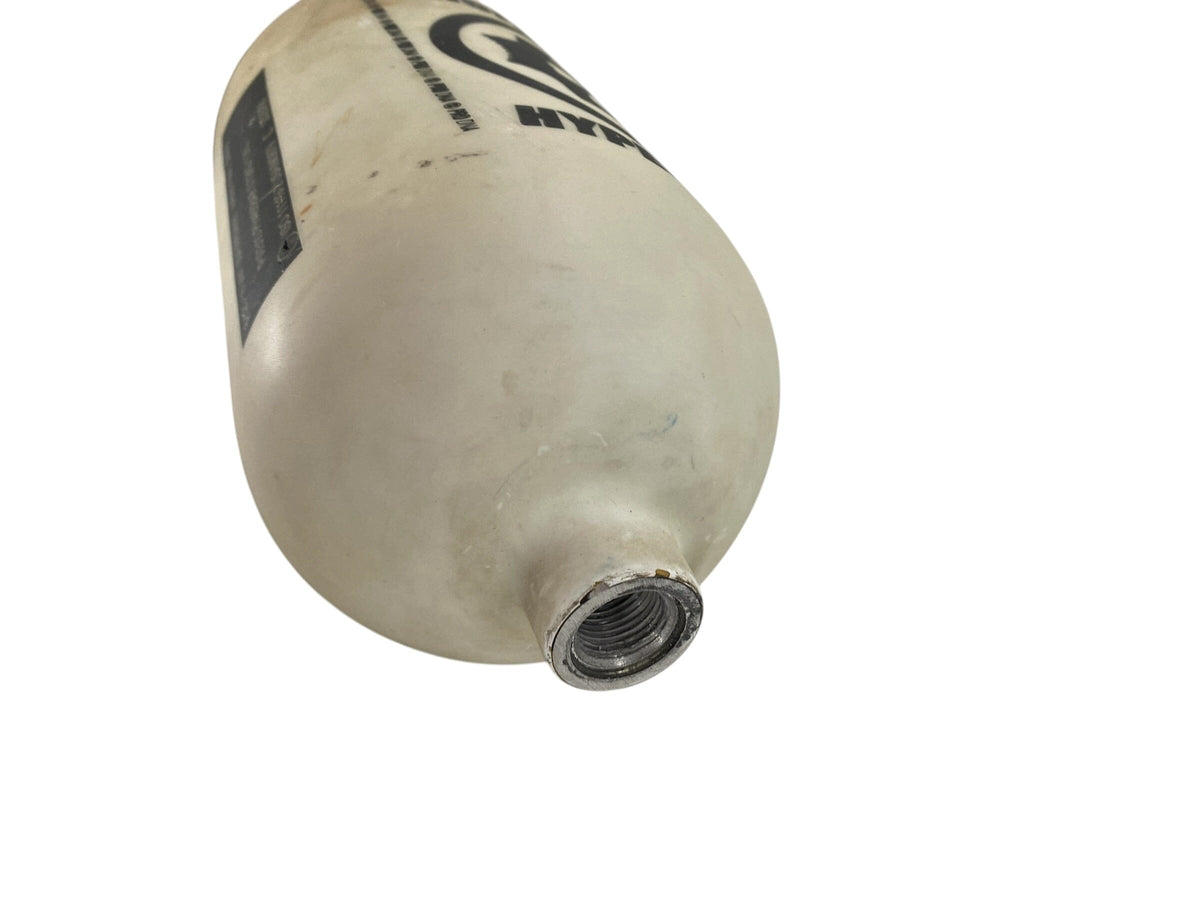 Used Infamous Hyperlight 80/4500 Paintball Tank Bottle White Paintball Gun from CPXBrosPaintball Buy/Sell/Trade Paintball Markers, New Paintball Guns, Paintball Hoppers, Paintball Masks, and Hormesis Headbands
