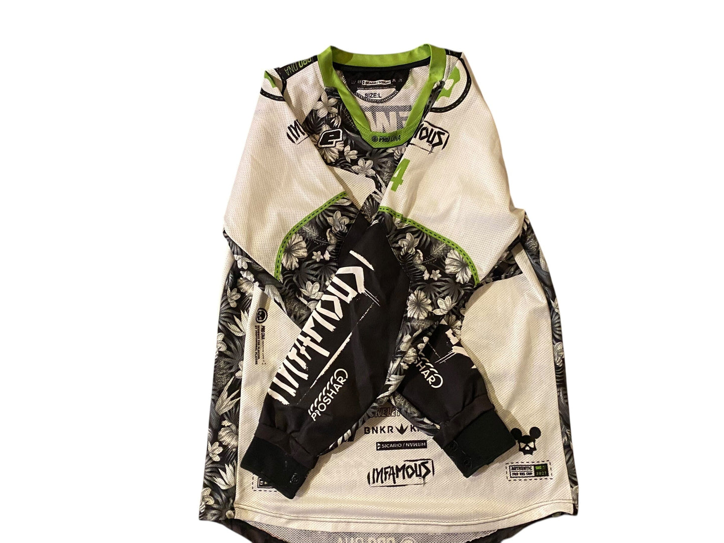 Used Infamous Paintball Jersey : Size LARGE Paintball Gun from CPXBrosPaintball Buy/Sell/Trade Paintball Markers, New Paintball Guns, Paintball Hoppers, Paintball Masks, and Hormesis Headbands