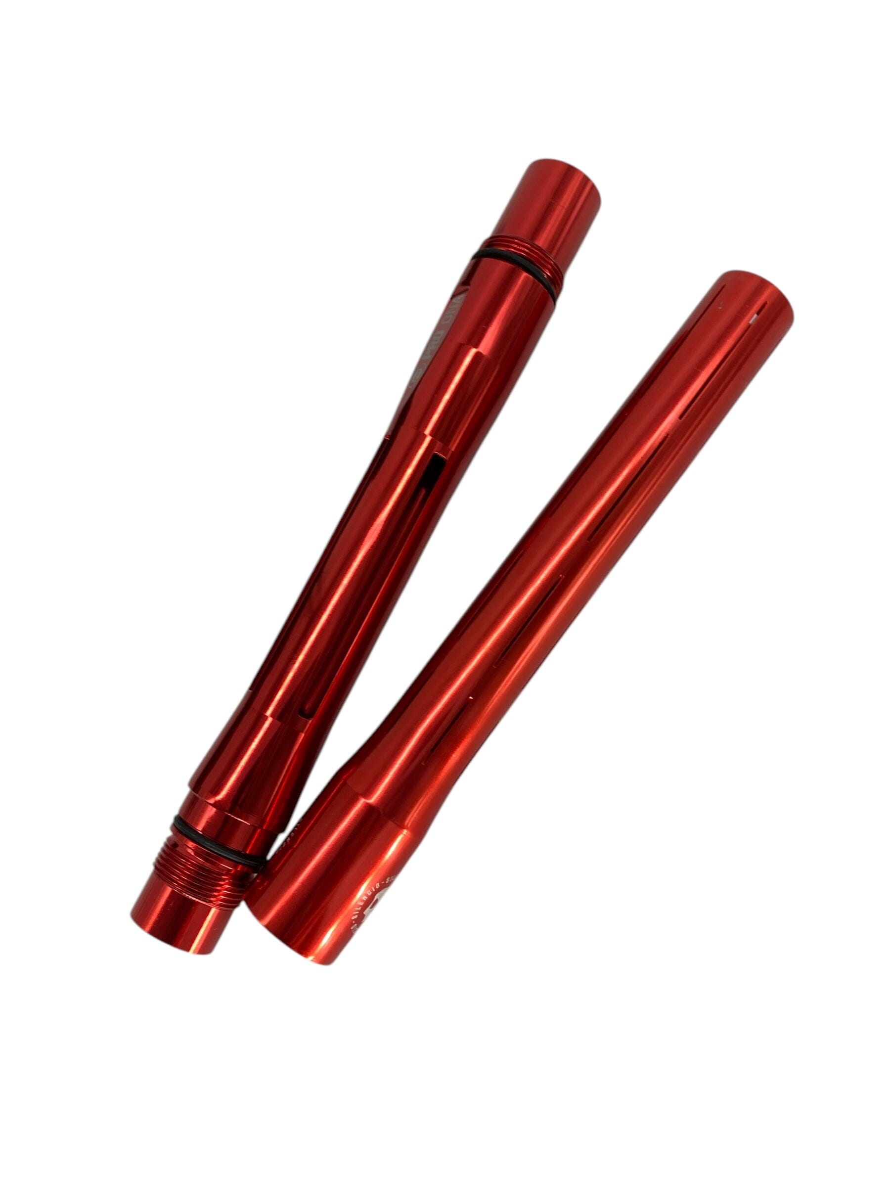 Used Infamous Paintball Pro DNA Silencio Barrel Kit - AutoCocker Thread Dust Red Paintball Gun from CPXBrosPaintball Buy/Sell/Trade Paintball Markers, New Paintball Guns, Paintball Hoppers, Paintball Masks, and Hormesis Headbands