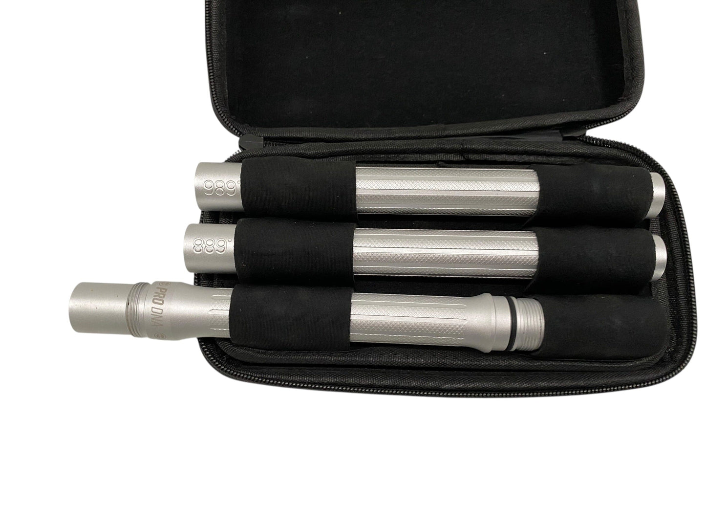 Used Infamous Paintball Pro DNA Silencio Barrel Kit - AutoCocker Threaded SILVER Paintball Gun from CPXBrosPaintball Buy/Sell/Trade Paintball Markers, New Paintball Guns, Paintball Hoppers, Paintball Masks, and Hormesis Headbands