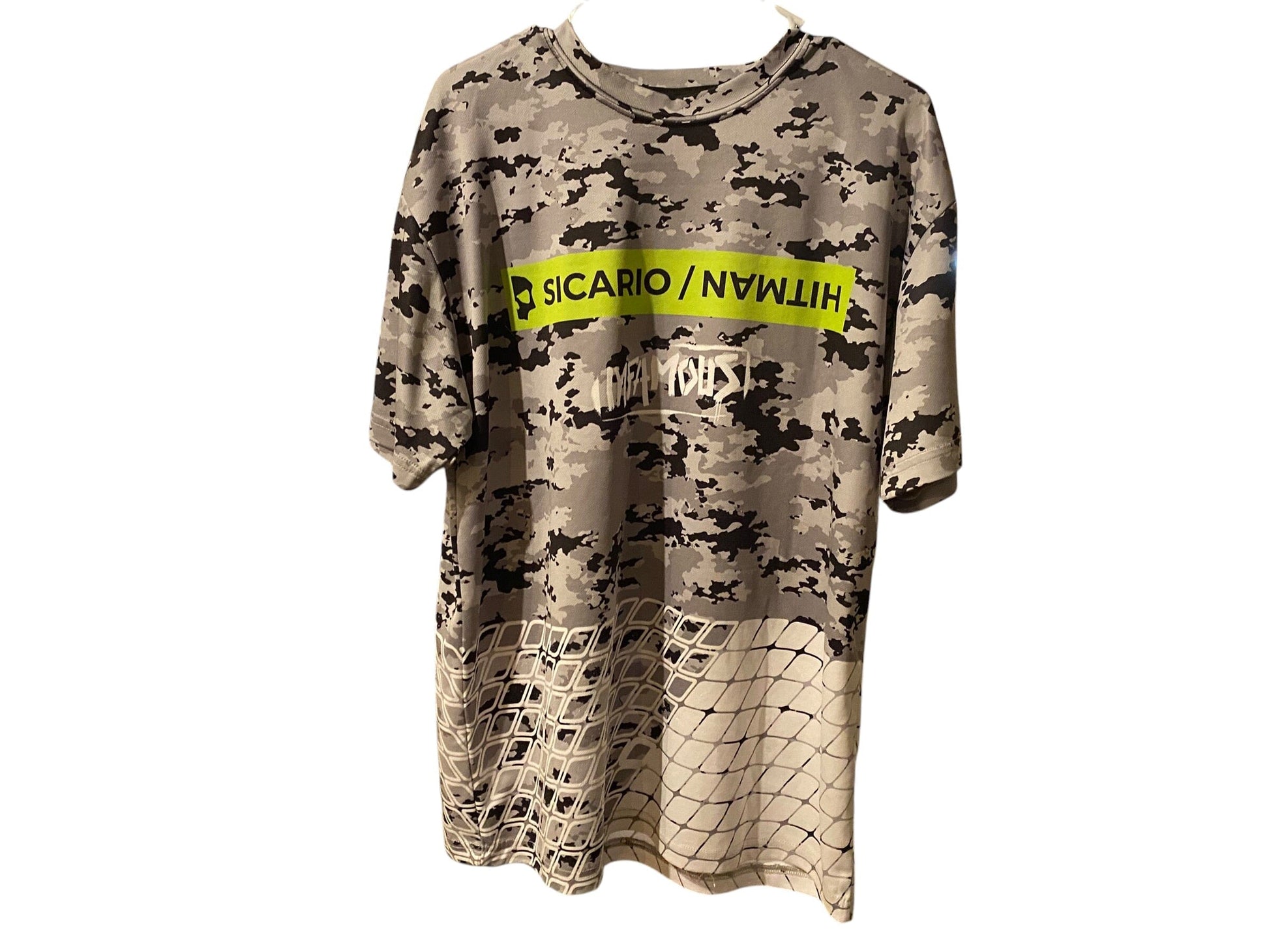 Used INFAMOUS Paintball Shirt : Size LARGE Paintball Gun from CPXBrosPaintball Buy/Sell/Trade Paintball Markers, New Paintball Guns, Paintball Hoppers, Paintball Masks, and Hormesis Headbands
