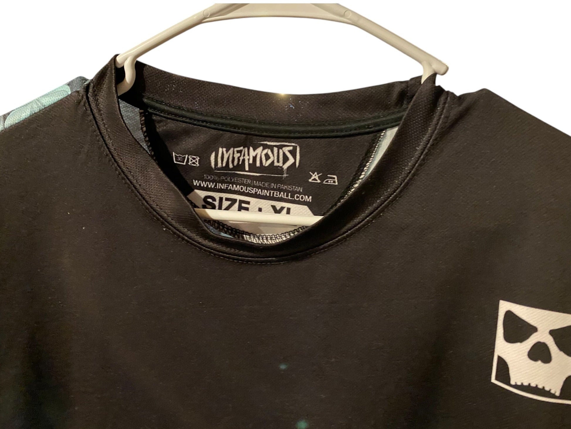 Used INFAMOUS Paintball Shirt : Size XL Paintball Gun from CPXBrosPaintball Buy/Sell/Trade Paintball Markers, New Paintball Guns, Paintball Hoppers, Paintball Masks, and Hormesis Headbands