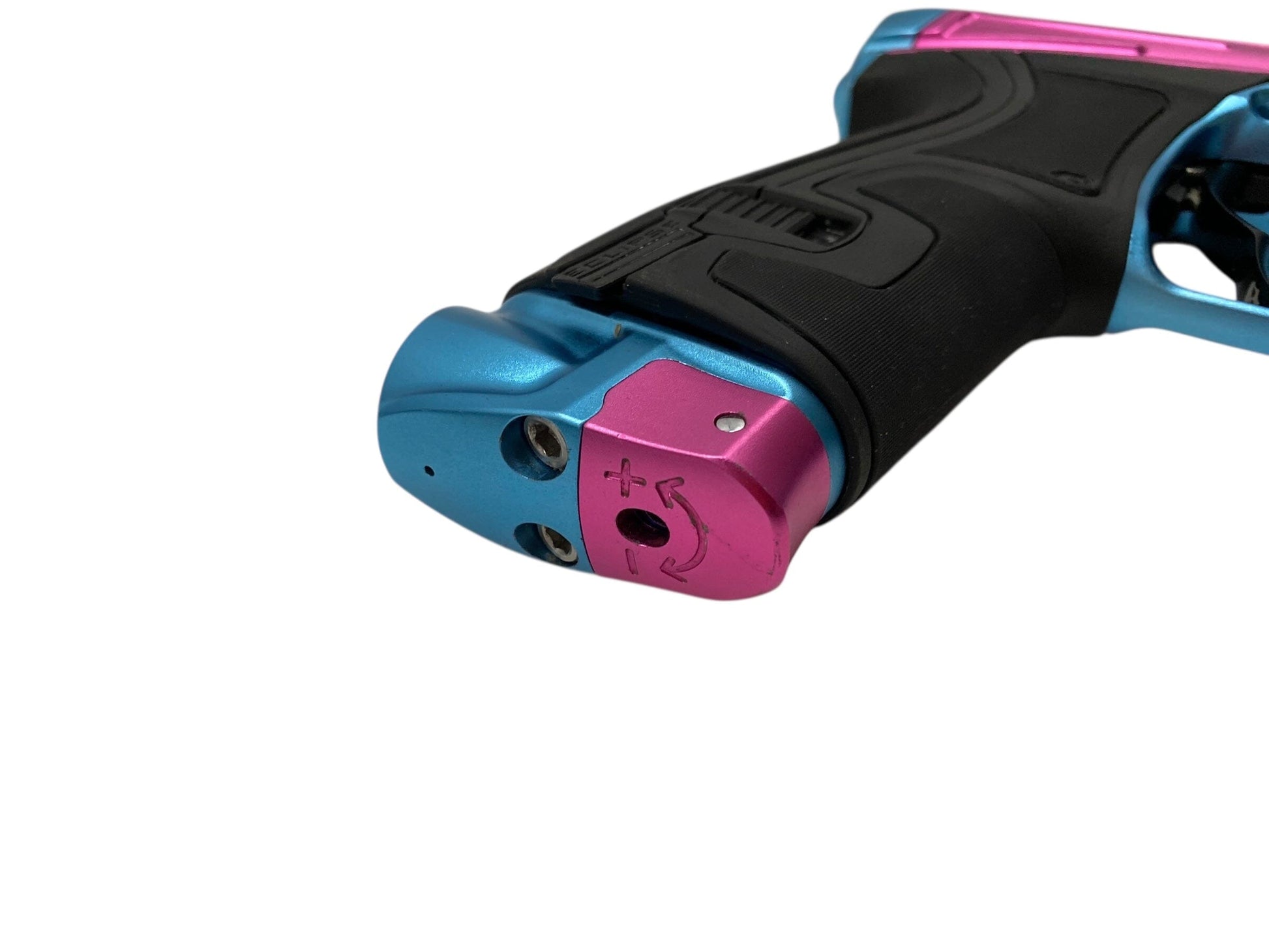 Used Infamous Planet Eclipse Cs2 Paintball Gun Pink/Blue Paintball Gun from CPXBrosPaintball Buy/Sell/Trade Paintball Markers, New Paintball Guns, Paintball Hoppers, Paintball Masks, and Hormesis Headbands