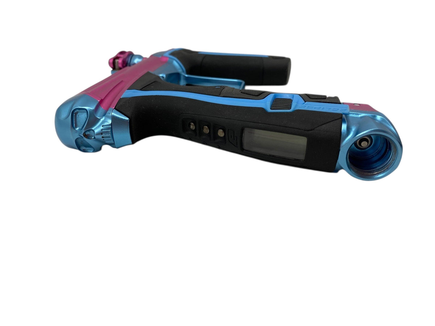 Used Infamous Planet Eclipse Cs2 Paintball Gun Pink/Teal Paintball Gun from CPXBrosPaintball Buy/Sell/Trade Paintball Markers, New Paintball Guns, Paintball Hoppers, Paintball Masks, and Hormesis Headbands