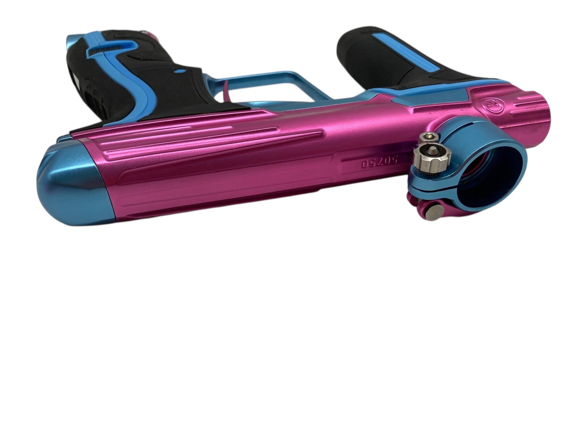 Used Infamous Planet Eclipse Cs2 Paintball Gun Pink/Teal Paintball Gun from CPXBrosPaintball Buy/Sell/Trade Paintball Markers, New Paintball Guns, Paintball Hoppers, Paintball Masks, and Hormesis Headbands