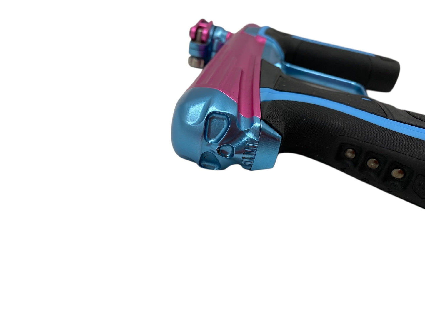 Used Infamous Planet Eclipse Cs2 Paintball Gun Pink/Teal Paintball Gun from CPXBrosPaintball Buy/Sell/Trade Paintball Markers, New Paintball Guns, Paintball Hoppers, Paintball Masks, and Hormesis Headbands