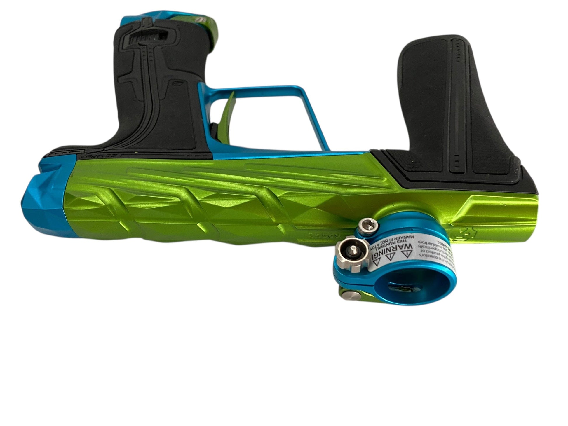 Used Infamous Planet Eclipse Geo R5 Paintball Gun Green/Teal Paintball Gun from CPXBrosPaintball Buy/Sell/Trade Paintball Markers, New Paintball Guns, Paintball Hoppers, Paintball Masks, and Hormesis Headbands